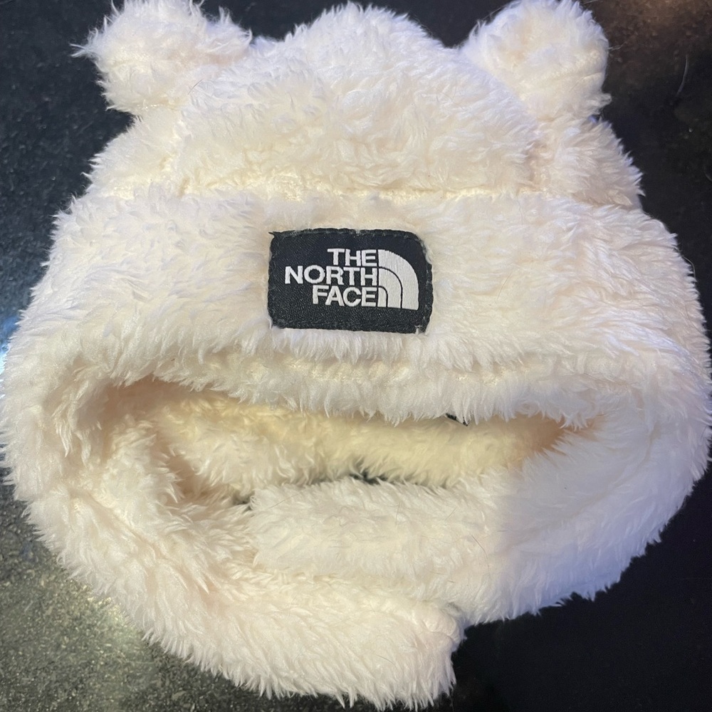 Baby North Face fleece hat